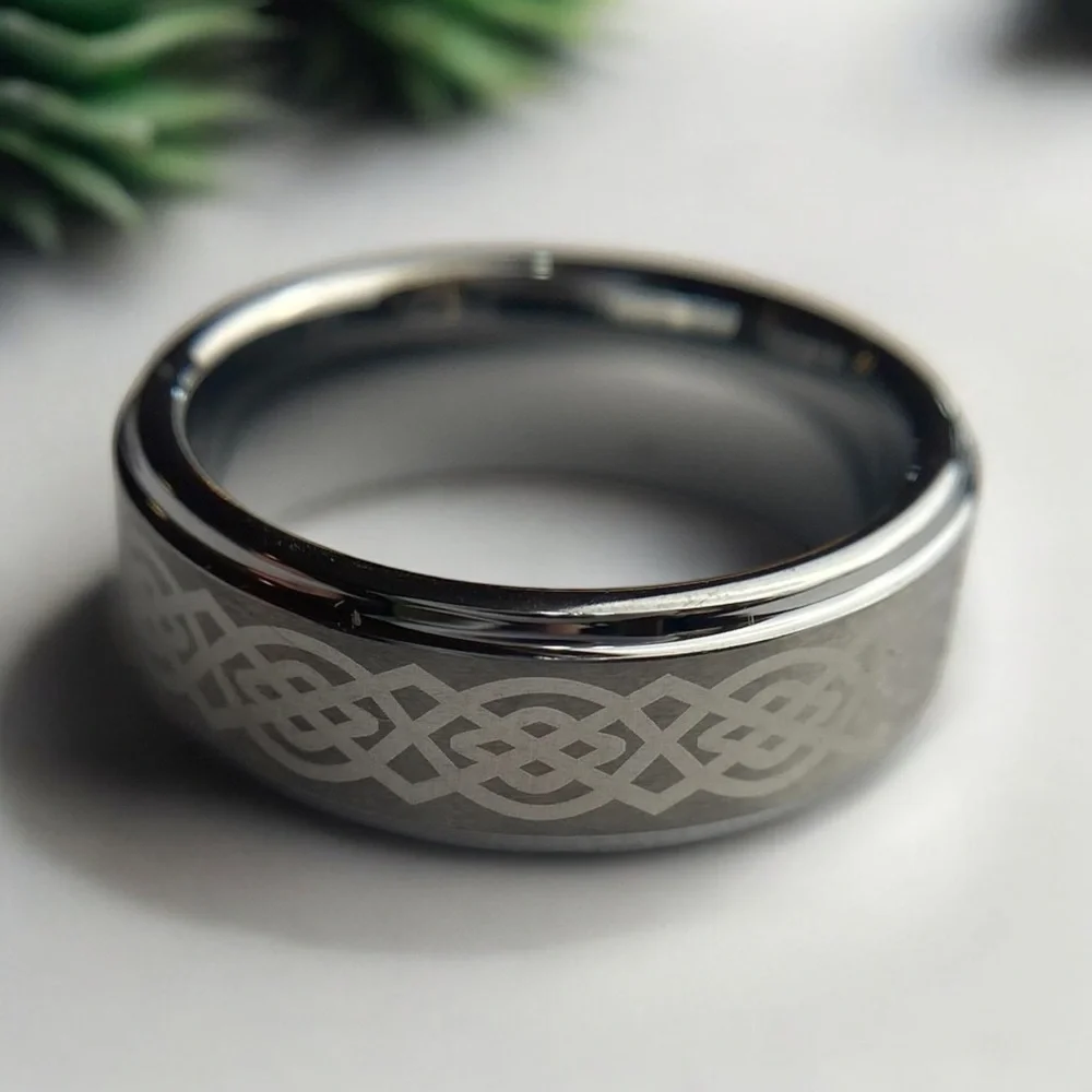 🆕 Men’s Celtic Tungsten ring